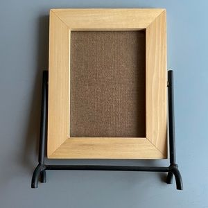 EUC Wood/Metal 4x6 Picture Frame